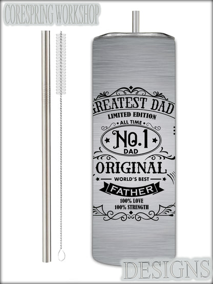 Greatest Dad 20 oz Tumbler