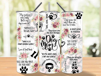 Dog Mom Tumbler