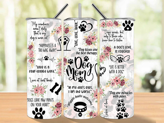 Dog Mom Tumbler