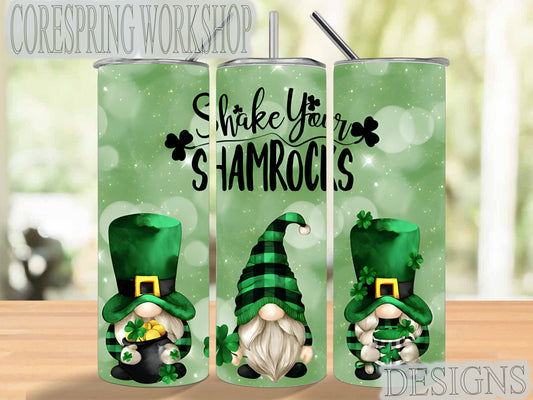 Shake Your Shamrocks 20 oz Tumbler