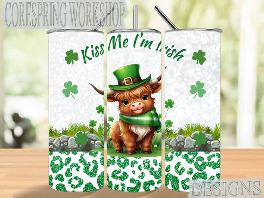 Kiss Me Im Irish 20 oz Tumbler