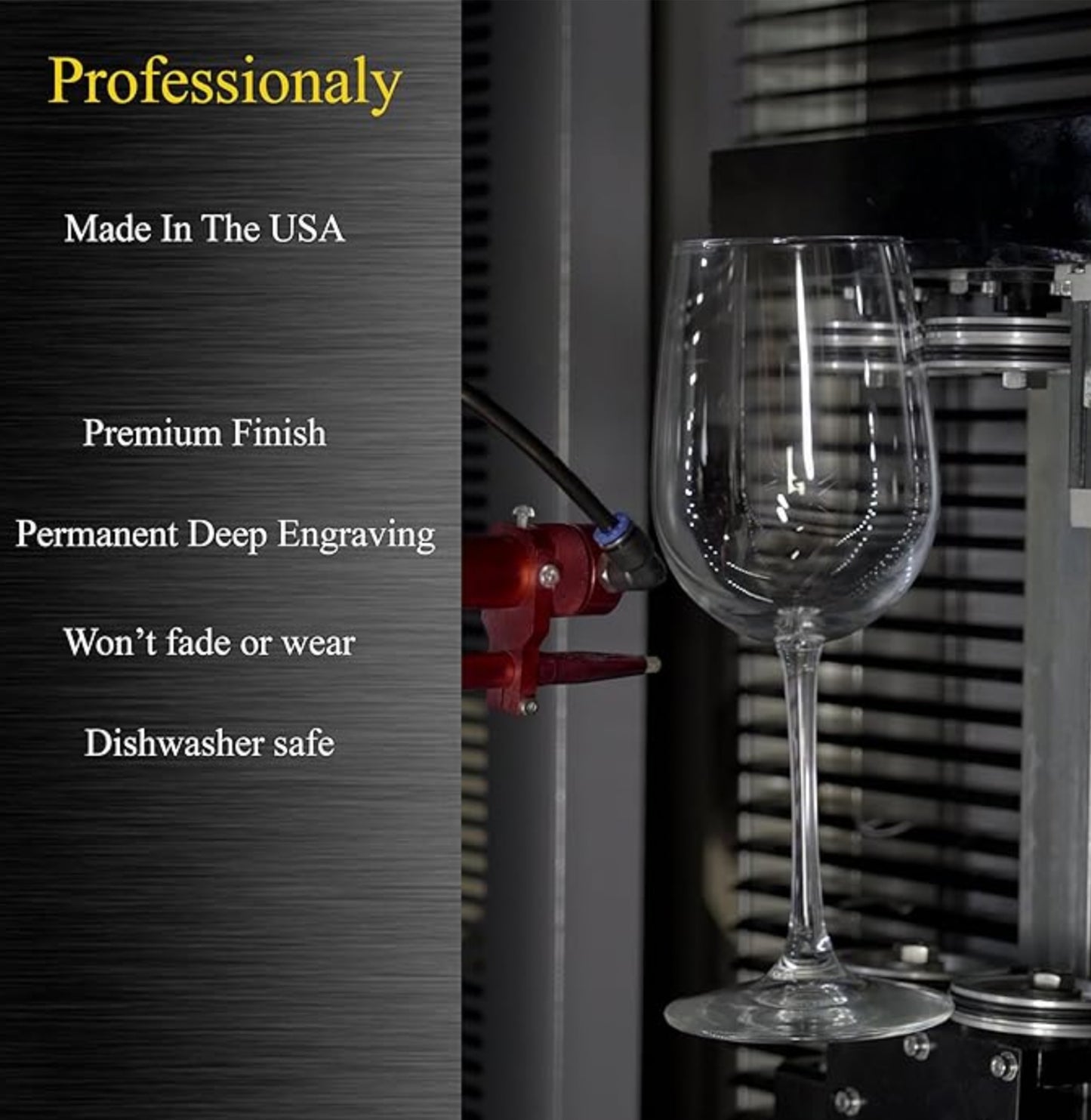 The Best Wines Are The Ones We Drink With Friends 12 oz Tempered Wine Glass