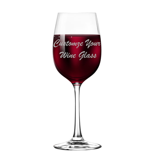 Customizable Wine Glass