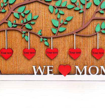 Family Tree With Names -Apple Tree Mothers Day Gift